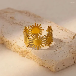 Sun Aura – Ρυθμιζόμενο Δαχτυλίδι Ήλιος