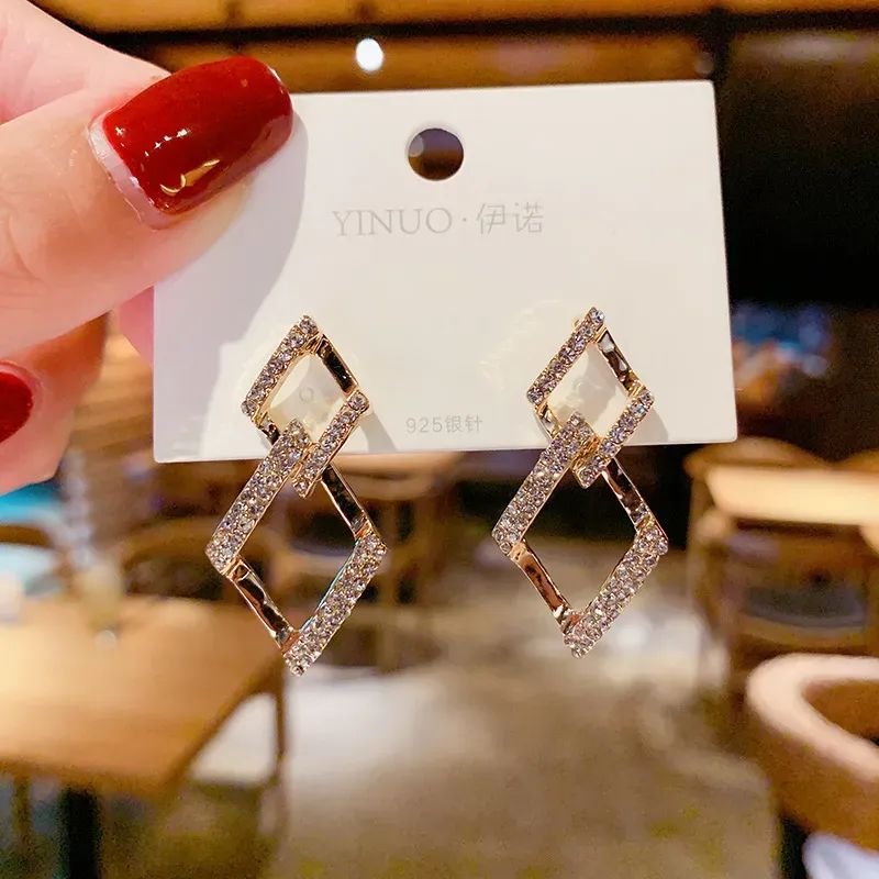 Geometric Grace Earrings - Image 2