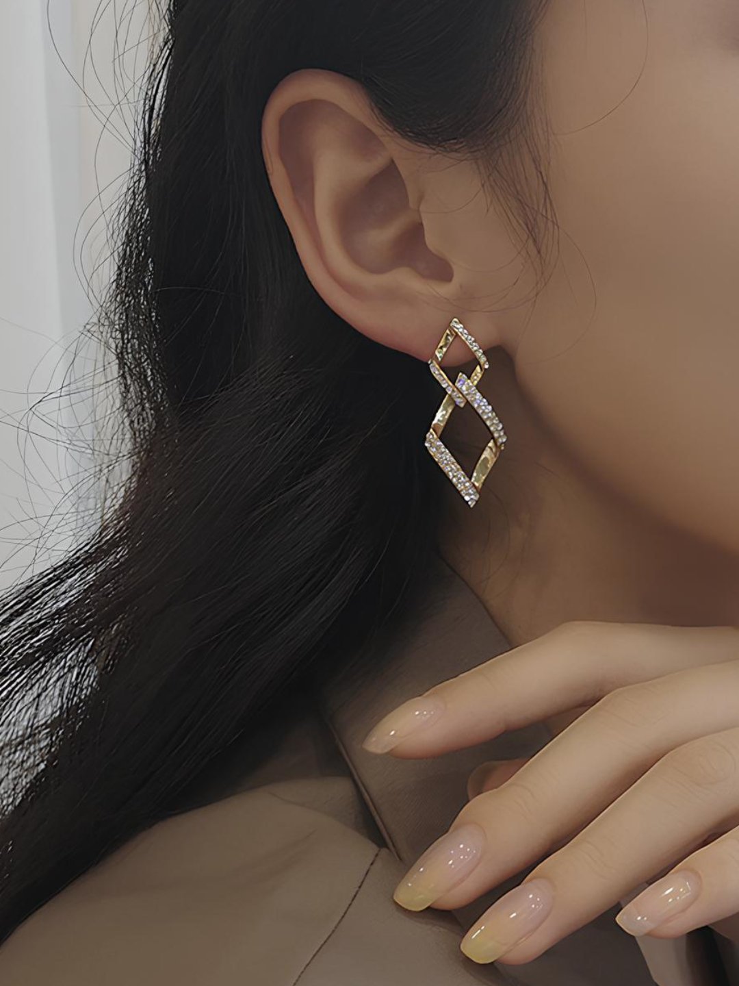 Geometric Grace Earrings